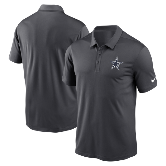 Dallas Cowboys Nike The 23 Logo Franchise Men's Polo - Dark Gray