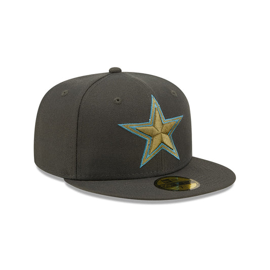 Dallas Cowboys New Era Color Pack Slate Multi Color 59FIFTY Fitted Hat