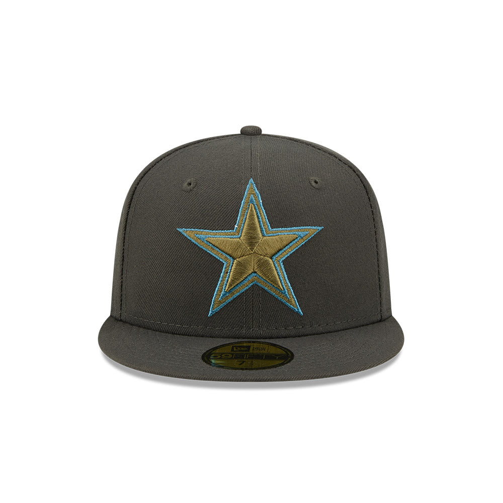 Dallas Cowboys New Era Color Pack Slate Multi Color 59FIFTY Fitted Hat
