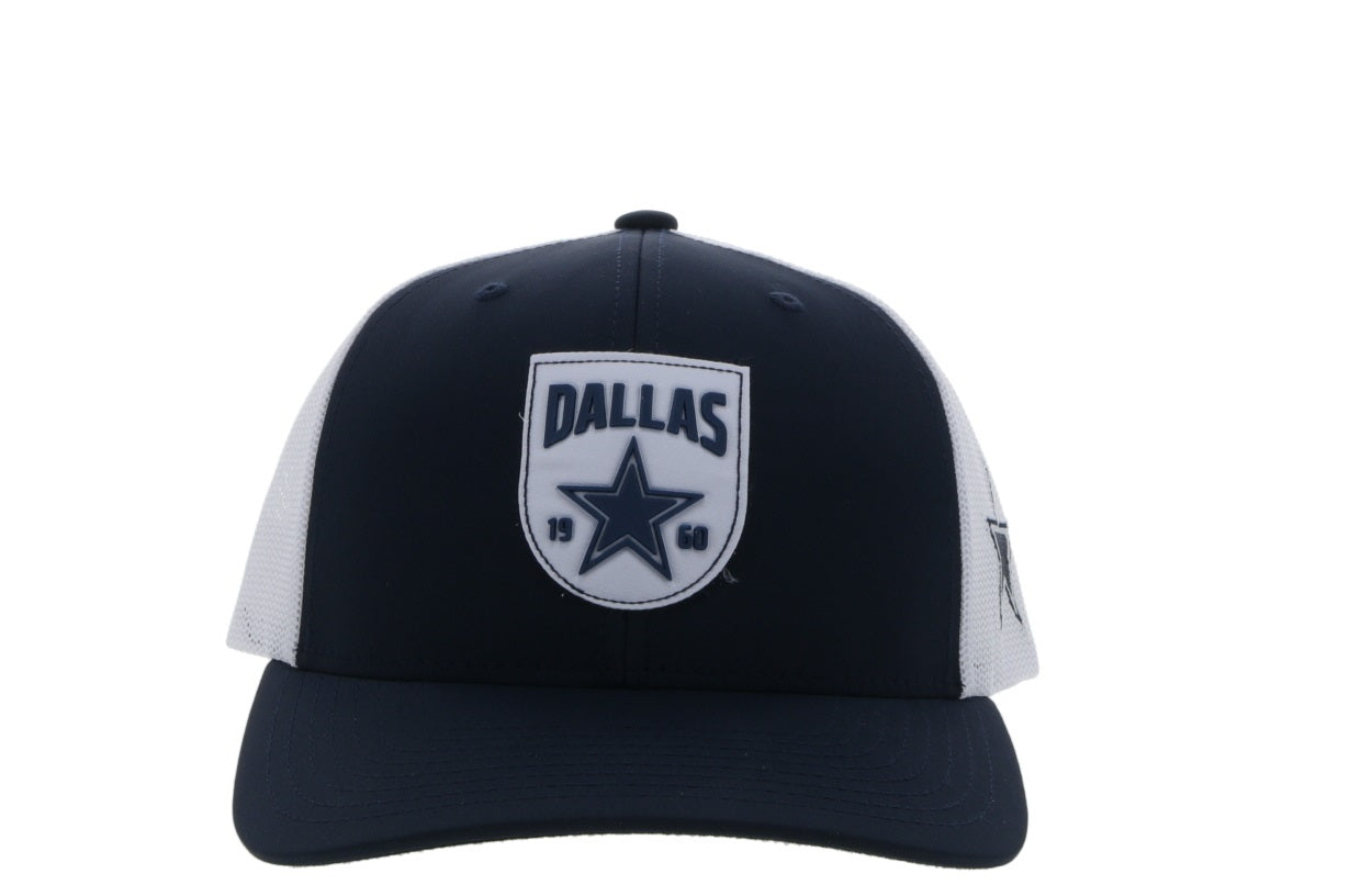 Dallas Cowboys Hooey NFL Star Trucker Mesh Snapback Hat - Navy