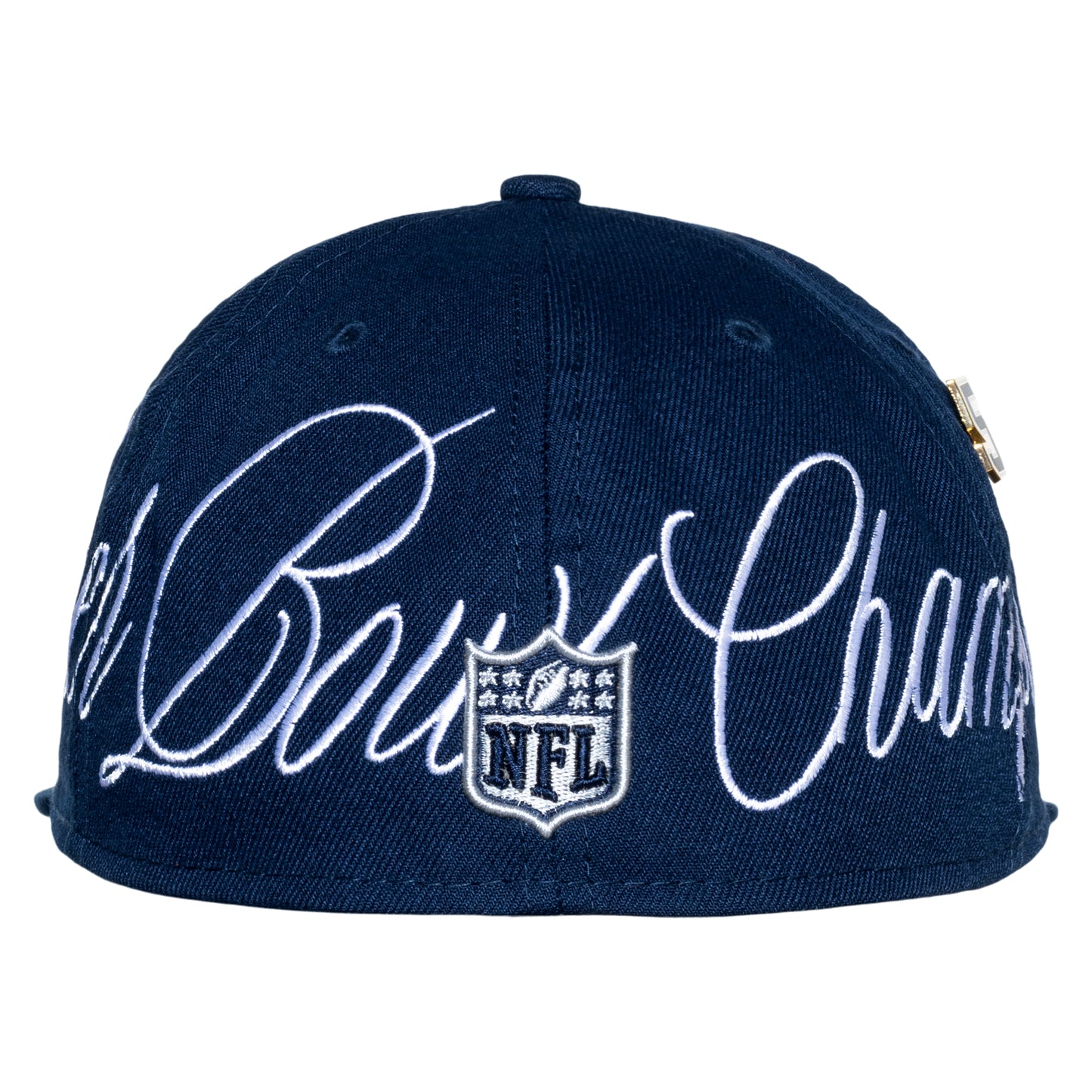 Dallas Cowboys New Era Navy Historic 5X Champs Patched Pinned 59FIFTY Fitted Hat