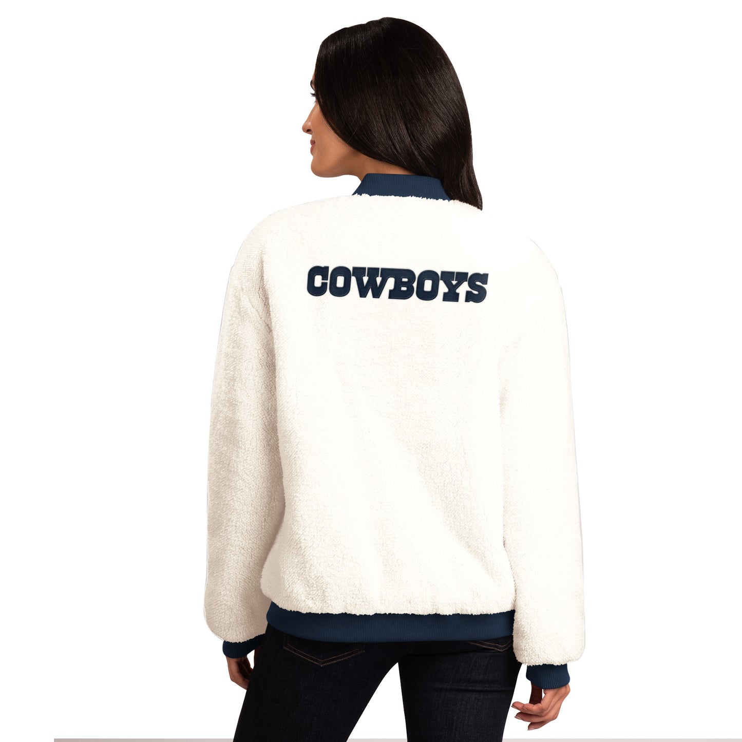 Dallas Cowboys G-III Women's Switchback  Reversible Sherpa Jacket