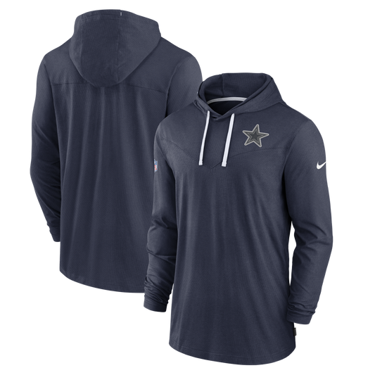 Dallas Cowboys Sideline Dri-Fit Men's Hoodie - Navy