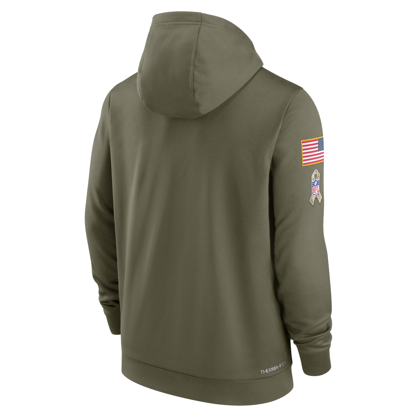 Dallas Cowboys Nike Sideline Salute to Service Pullover Hoodie- Olive Green