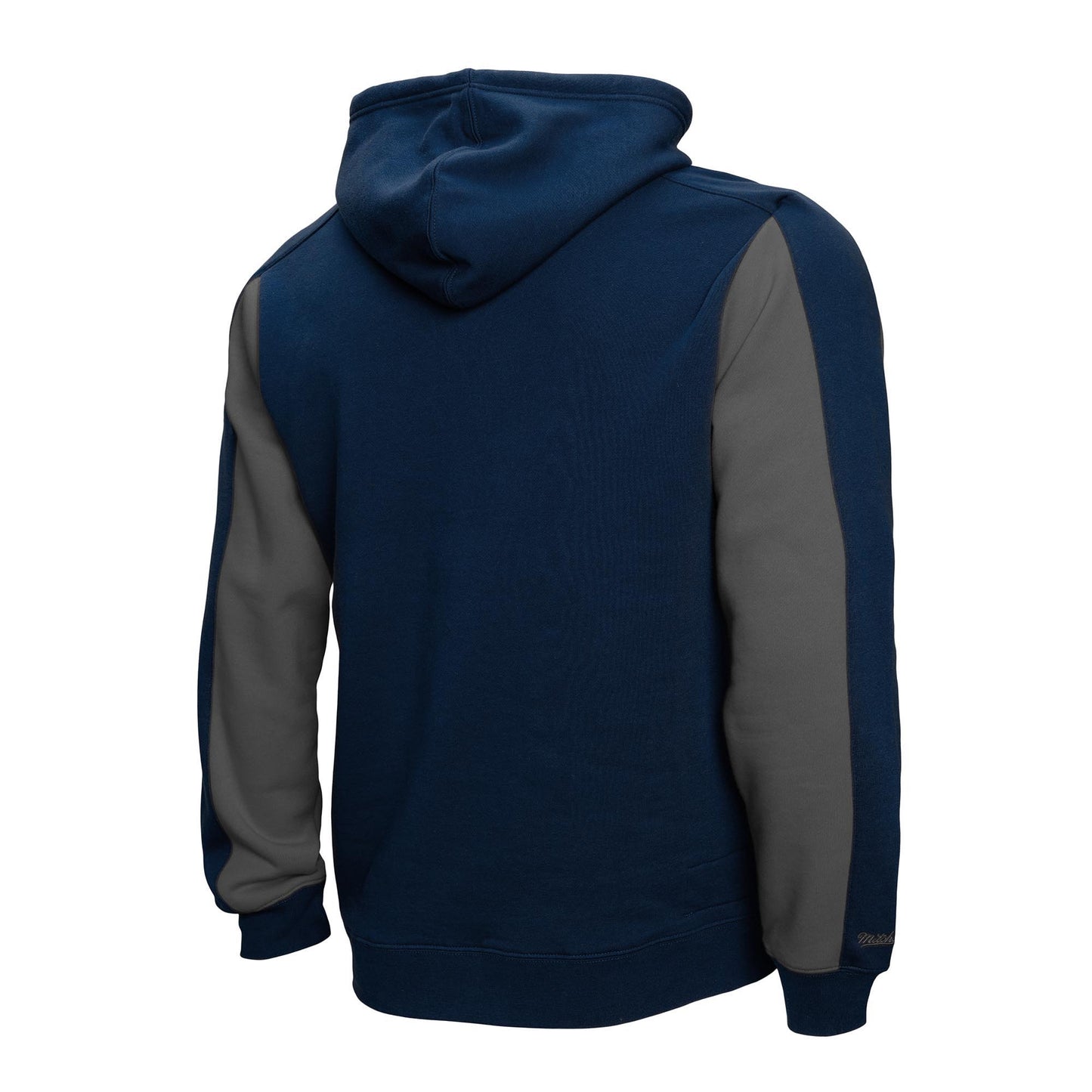 Dallas Cowboys Color Block Pull Over Men's Hoody - Navy / Gray