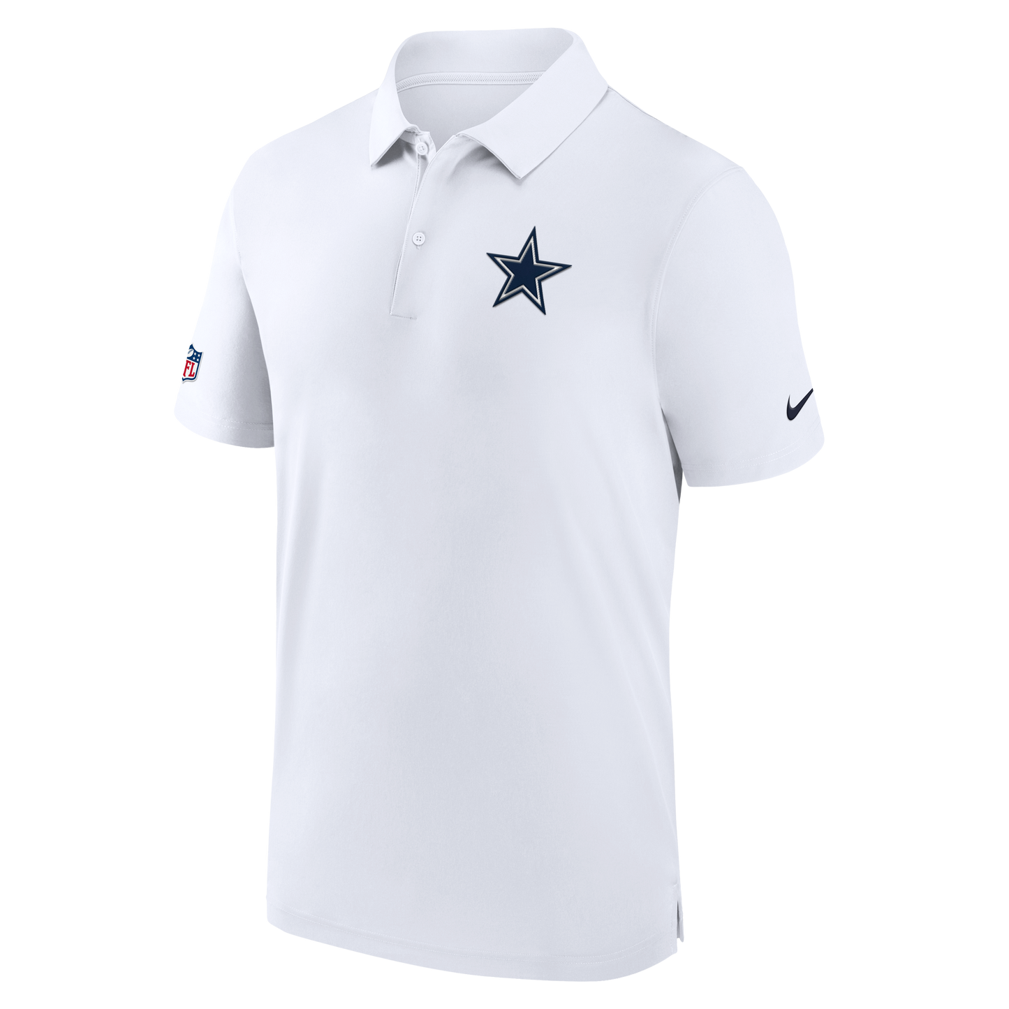 Dallas Cowboys Nike Sideline Coaches Performance Polo- White