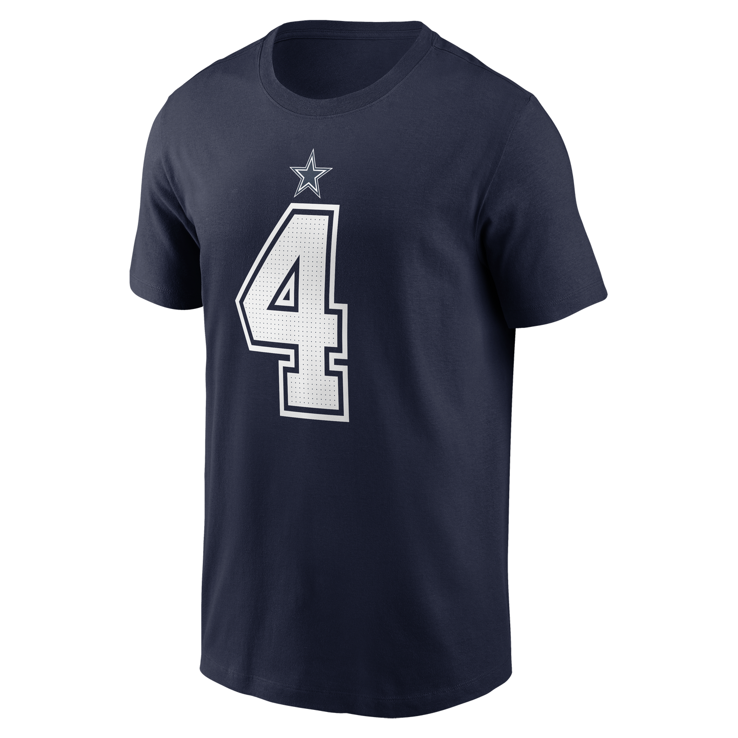 Dallas Cowboys Nike #4 Dak Prescott Player Logo Mesh T-Shirt