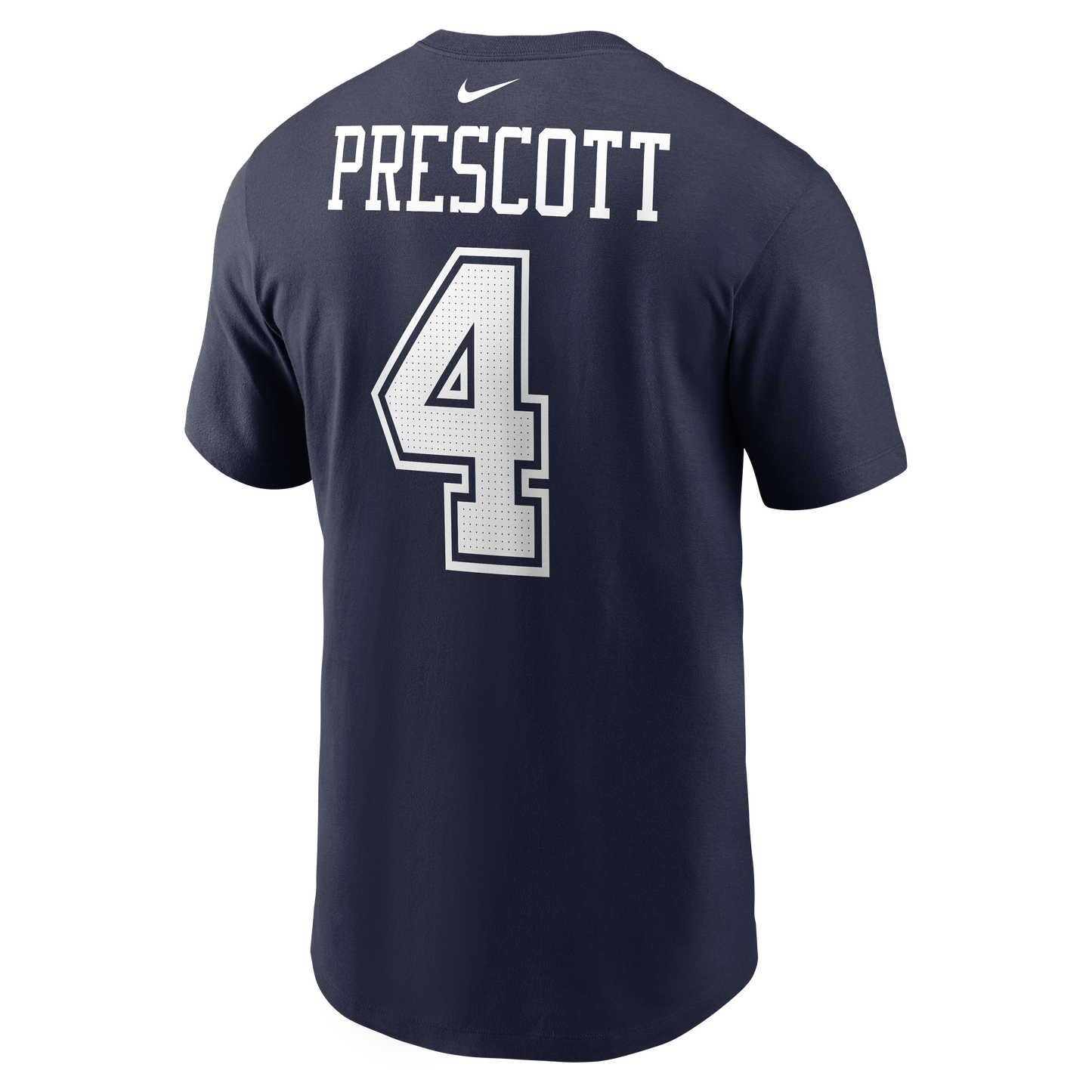 Dallas Cowboys Nike #4 Dak Prescott Player Logo Mesh T-Shirt