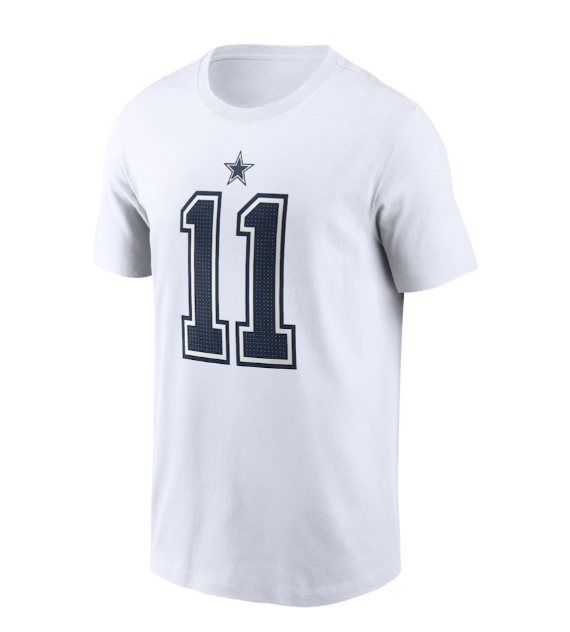 Dallas Cowboys Nike #11 Micah Parsons Player T-Shirt - White