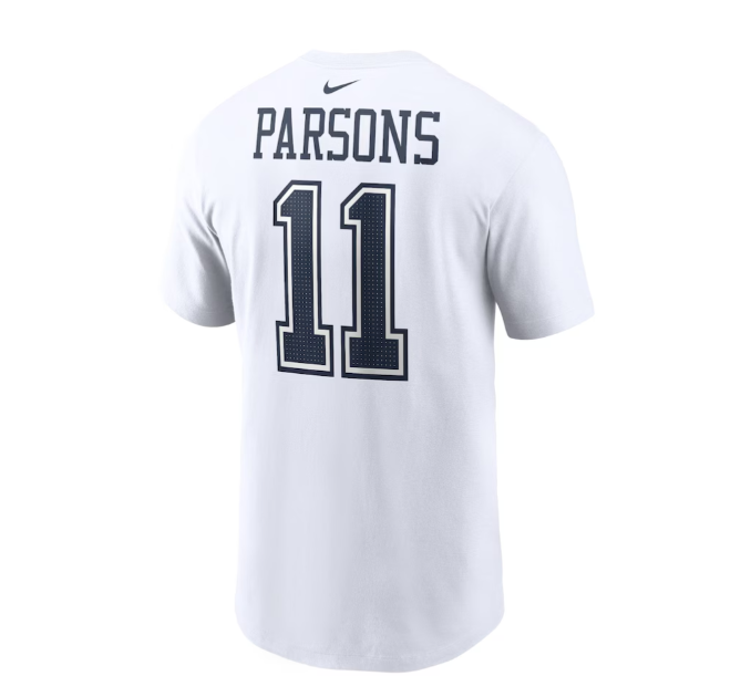 Dallas Cowboys Nike #11 Micah Parsons Player T-Shirt - White