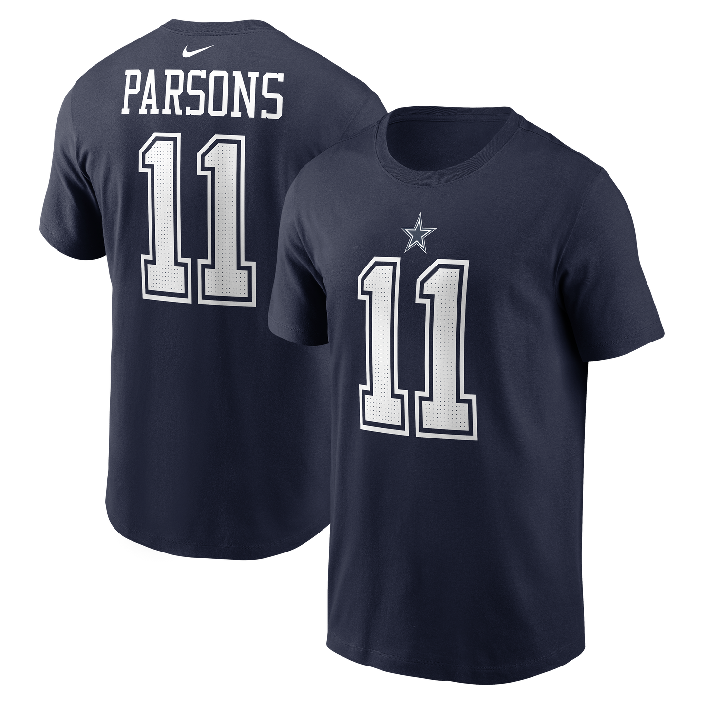 Dallas Cowboys Nike #11 Micah Parsons Player T-Shirt - Navy