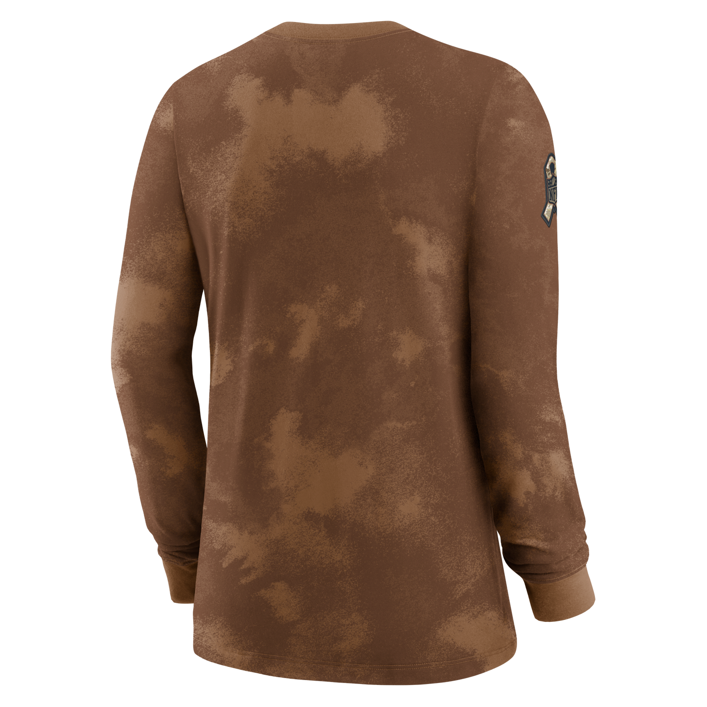 Dallas Cowboys Nike Women's Salute to Service Long Sleeve Shirt-Brown