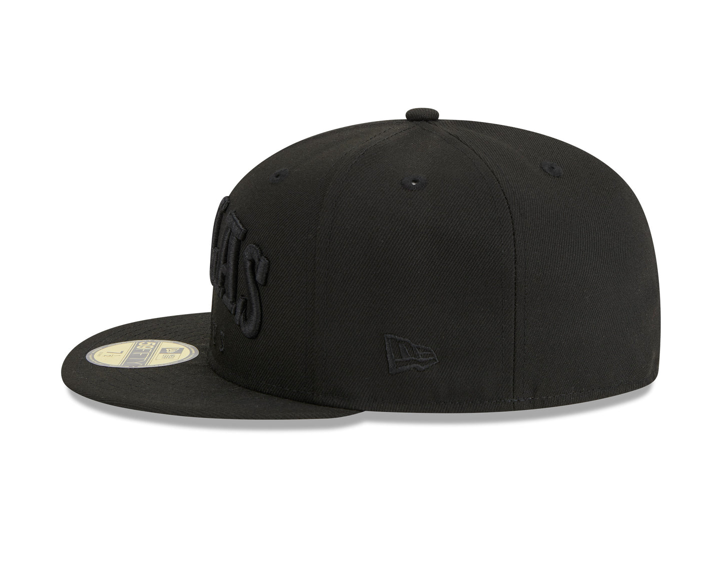 Dallas Cowboys New Era Text 59FIFTY Fitted Hat - Black