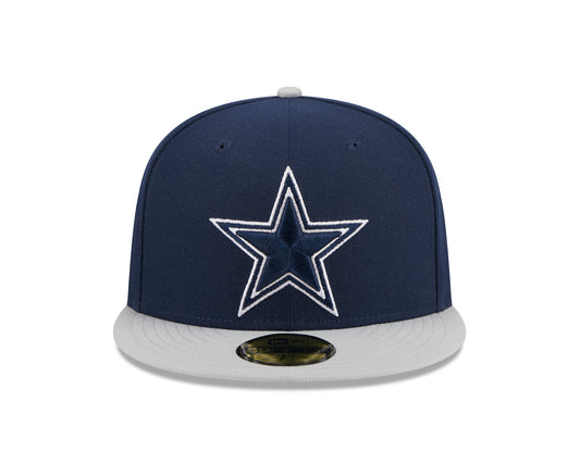Dallas Cowboys New Era Hidden 59FIFTY Fitted Hat - Navy