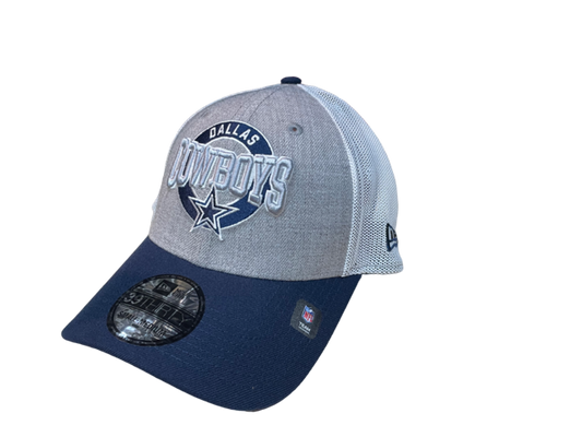 Dallas Cowboys New Era Heather 39Thirty Flex Hat