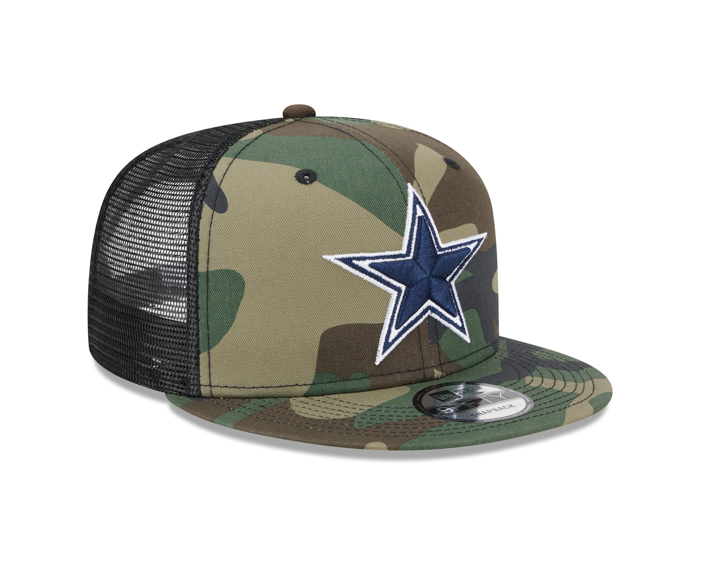 Dallas Cowboys New Era Main Trucker 9FIFTY Snapback Hat - Camo
