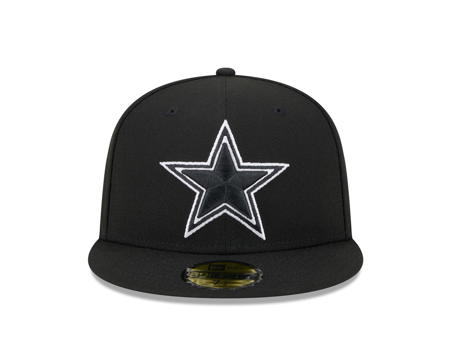 Dallas Cowboys New Era Super Bowl Side Patch XXVII 59FIFTY Fitted Hat - Black/White