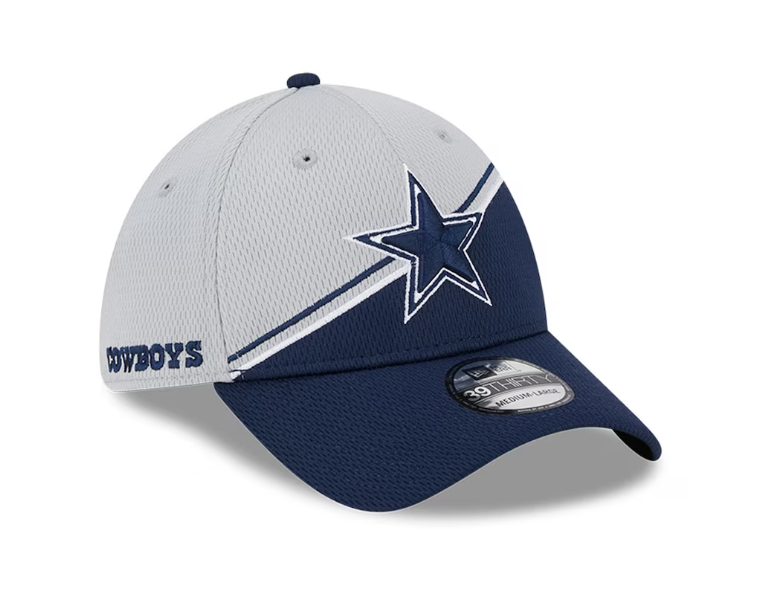Dallas Cowboys New Era Sideline 39THIRTY Flex Hat- Navy