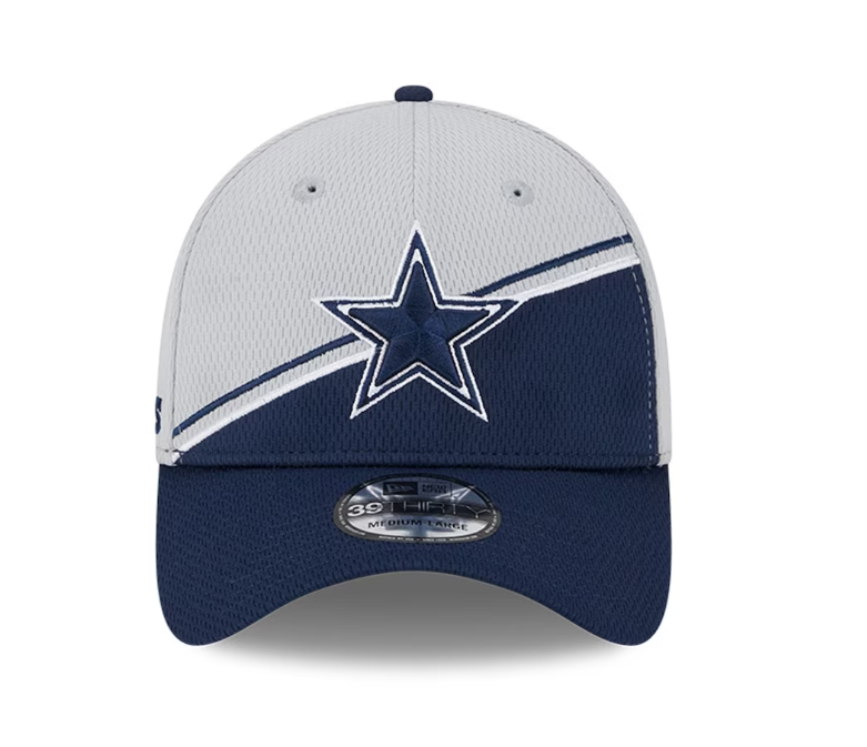 Dallas Cowboys New Era Sideline 39THIRTY Flex Hat- Navy