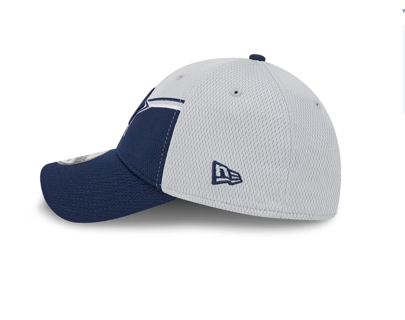 Dallas Cowboys New Era Sideline 39THIRTY Flex Hat- Navy