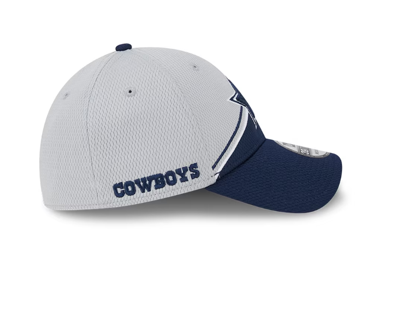 Dallas Cowboys New Era Sideline 39THIRTY Flex Hat- Navy