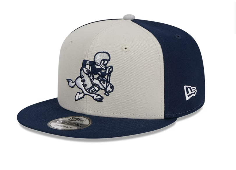 Dallas Cowboys New Era 2023 Sideline Historic Retro Joe 9Fifty Snapback Hat