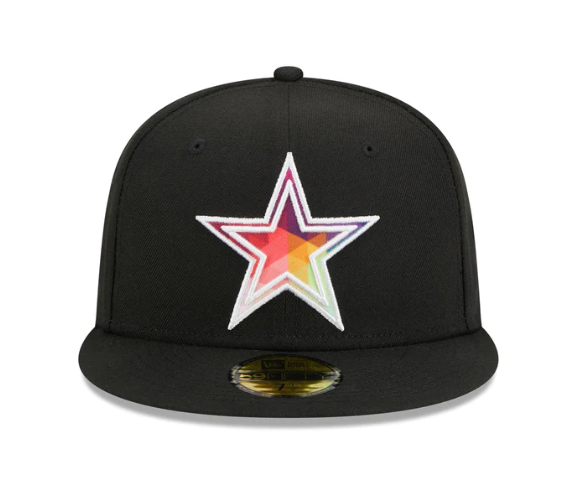 Dallas Cowboys New Era 2023 NFL Crucial Catch 59Fifty Fitted Hat - Black