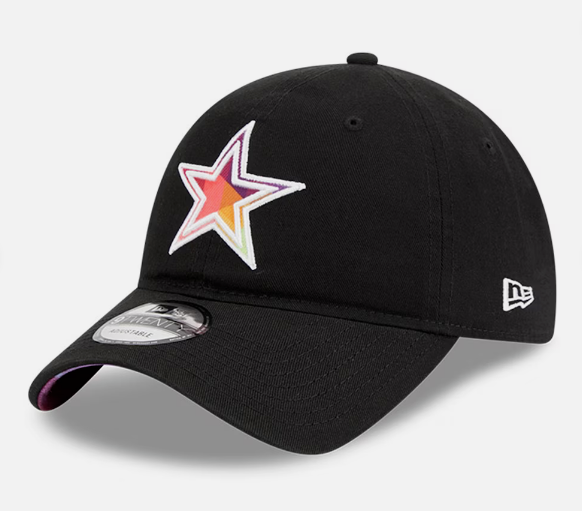 Dallas Cowboys New Era Black 2023 NFL Crucial Catch Women's 9TWENTY Adjustable Hat