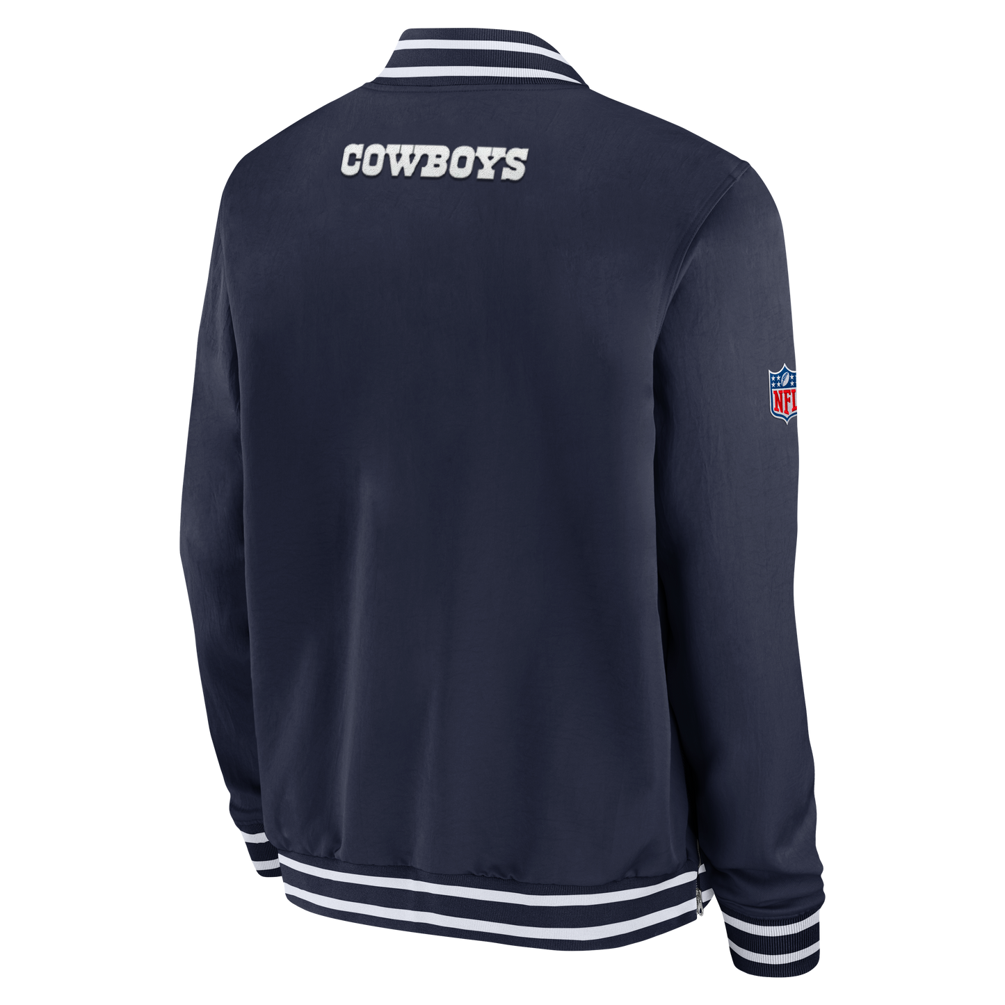 Dallas Cowboys 2024  Men's Sideline Nike Coaches Bomber Jacket - Navy