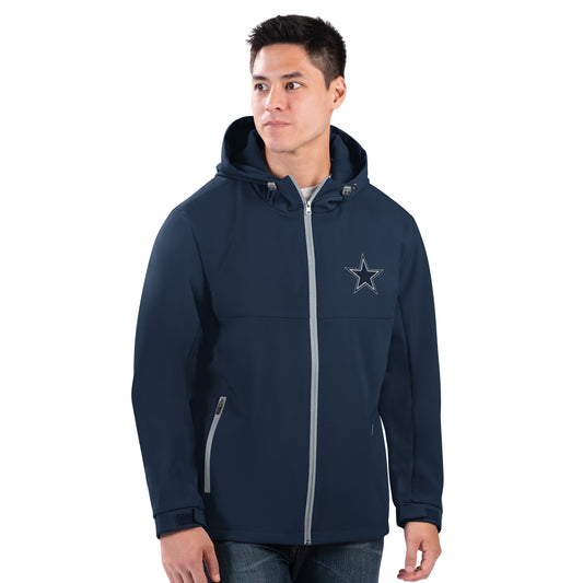 Dallas Cowboys Hot Corner Hooded Mens Jacket - Navy