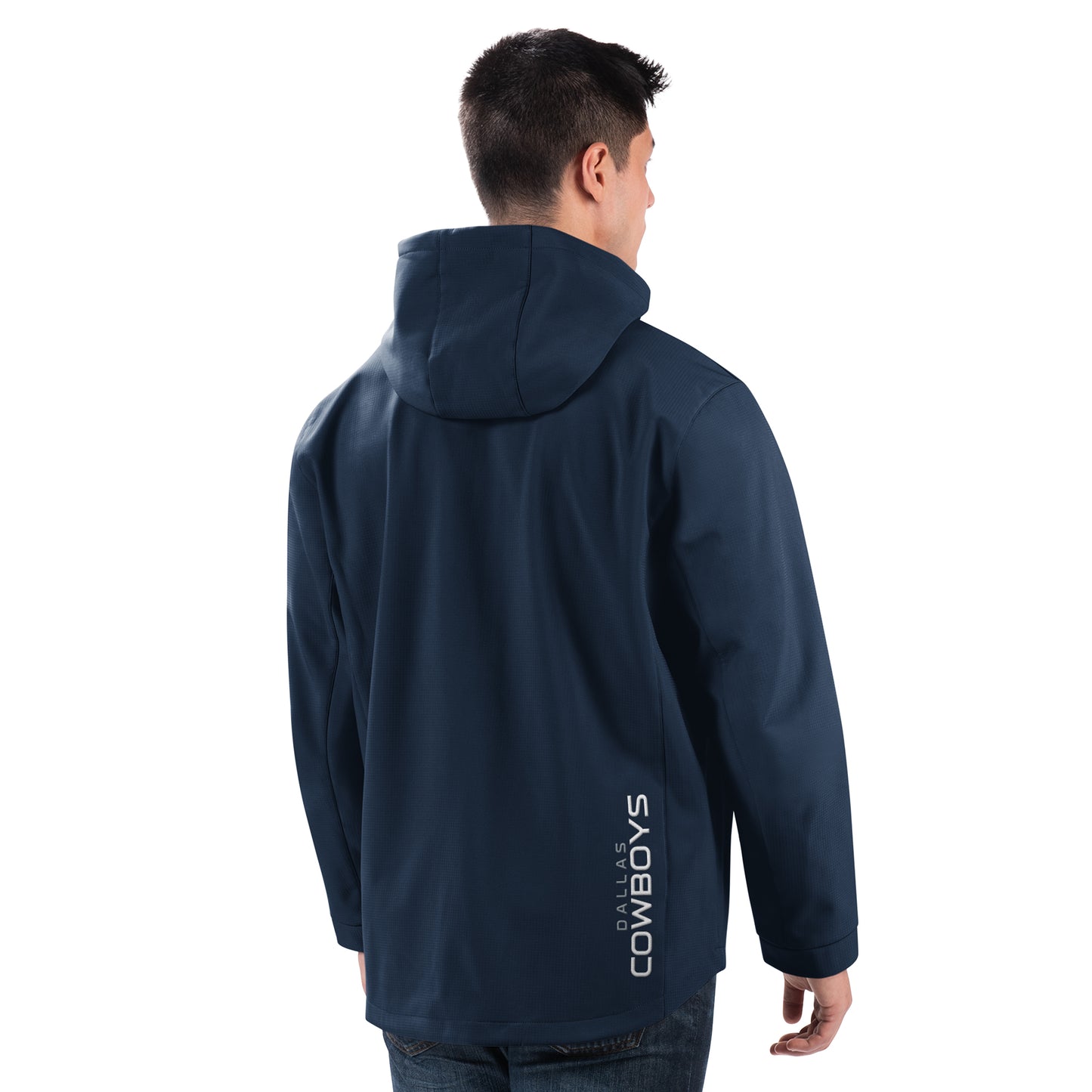 Dallas Cowboys Hot Corner Hooded Mens Jacket - Navy