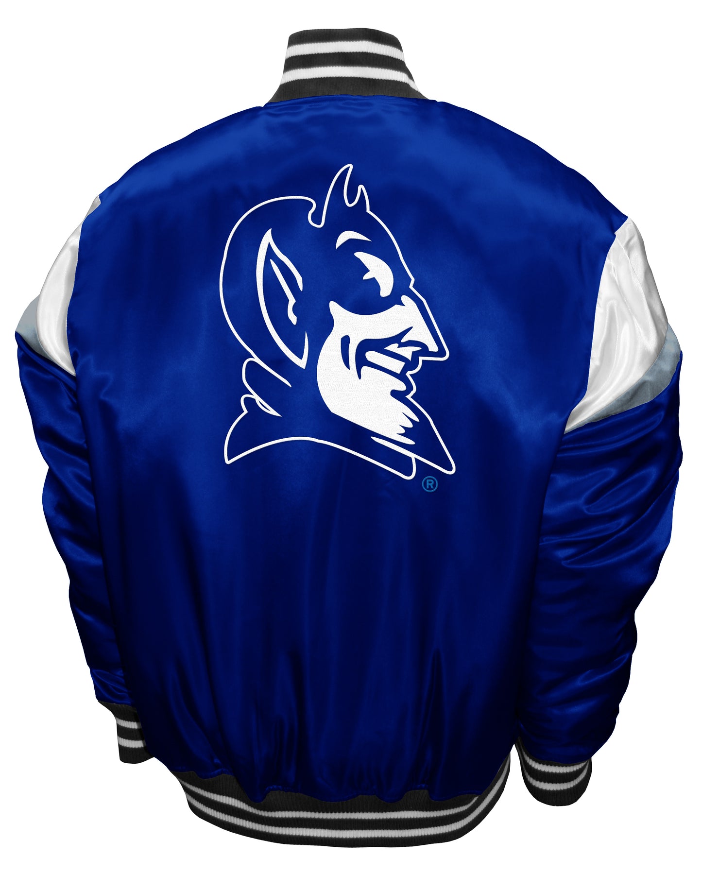 Duke Blue Devils Franchise Club Power Satin Full-Snap Jacket - Blue