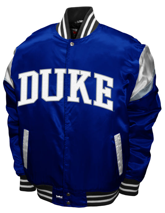 Duke Blue Devils Franchise Club Power Satin Full-Snap Jacket - Blue