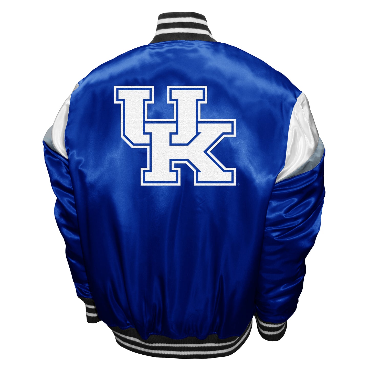 Kentucky Wildcats Franchise Club Power Satin Full-Snap Jacket - Blue
