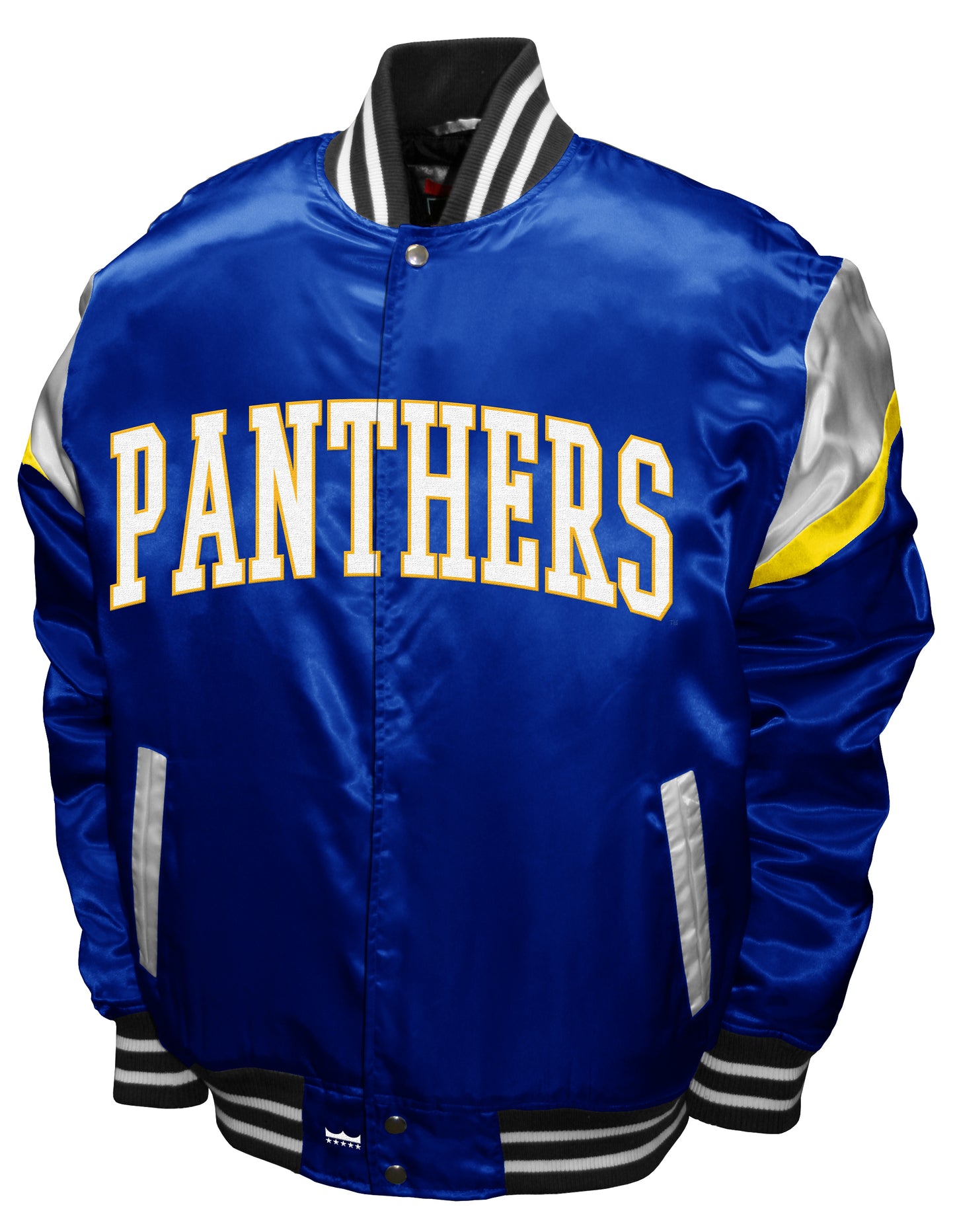 Pittsburgh Panthers Franchise Club Power Satin Full-Snap Jacket - Blue