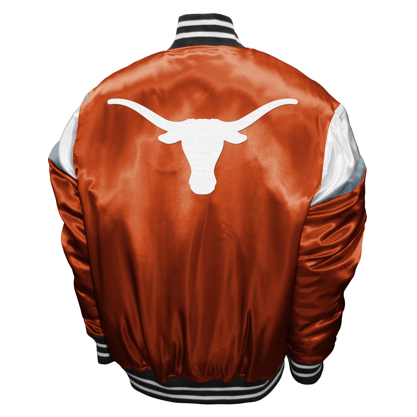 Texas Longhorns Franchise Club Power Satin Full-Snap Jacket - Orange