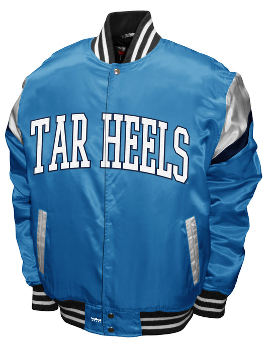 North Carolina Tar Heels Franchise Club Power Satin Full-Snap Jacket