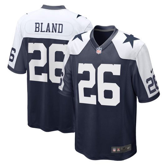 Dallas Cowboys #26 Daron Bland Nike Game Day Men's Jersey - Throwback