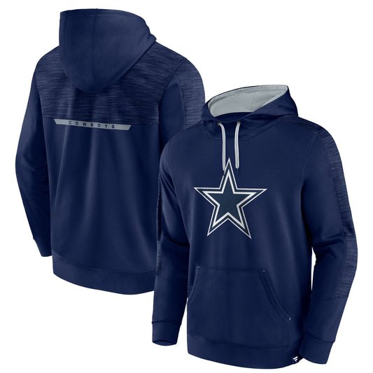 Dallas Cowboys Fanatics Branded Defender Evo Pullover Hoodie- Blue