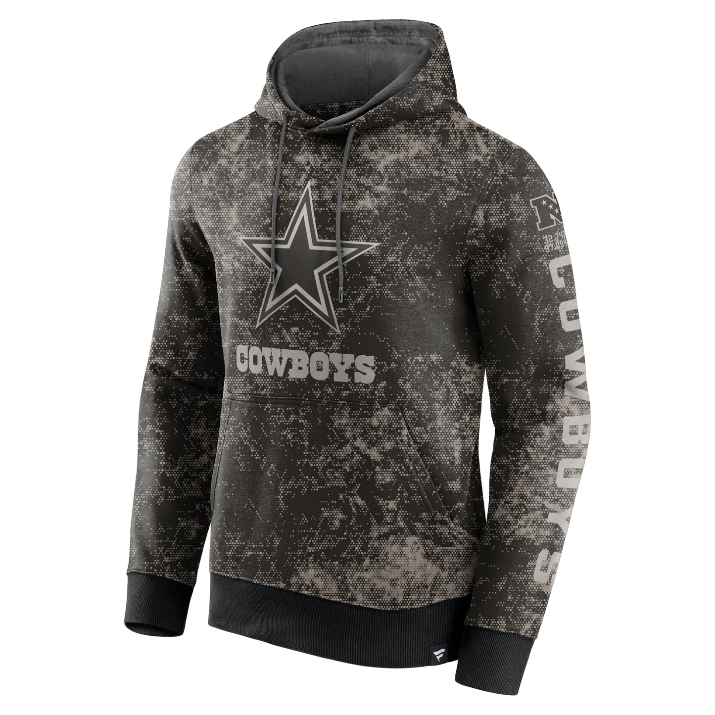 Dallas Cowboys Fanatics Branded Shadow Hoodie- Black