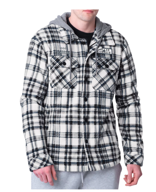 Dallas Cowboys G-III Pickoff Plaid Sherpa Navy Jacket