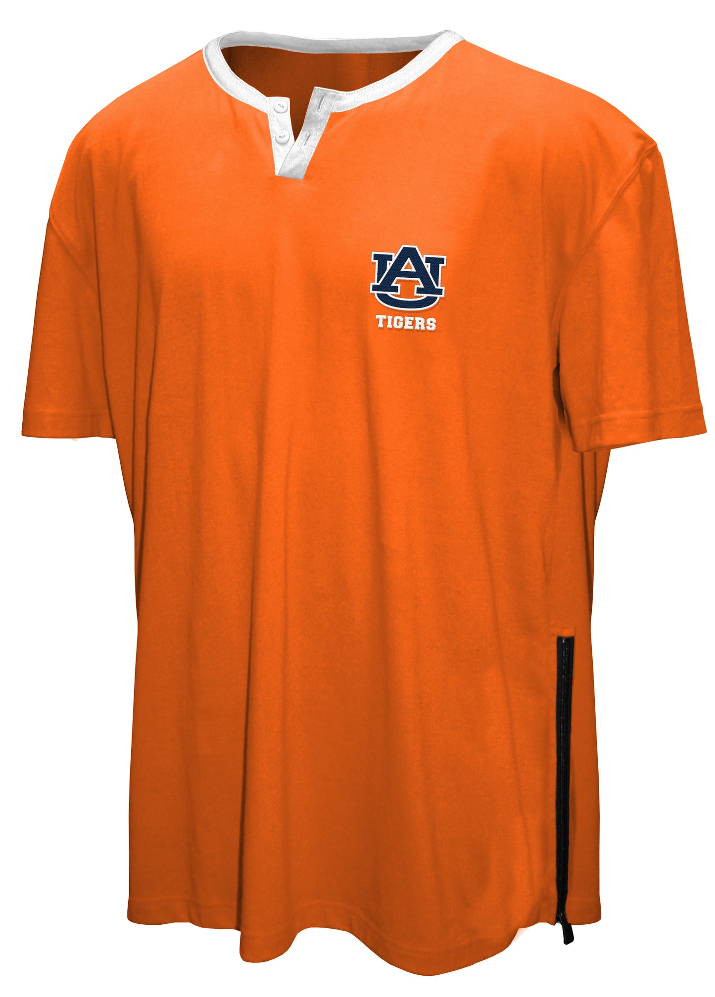 Auburn Tigers Franchise Club 3-in-1 Double-Down T-Shirt & Quarter-Zip Pullover Set - Orange