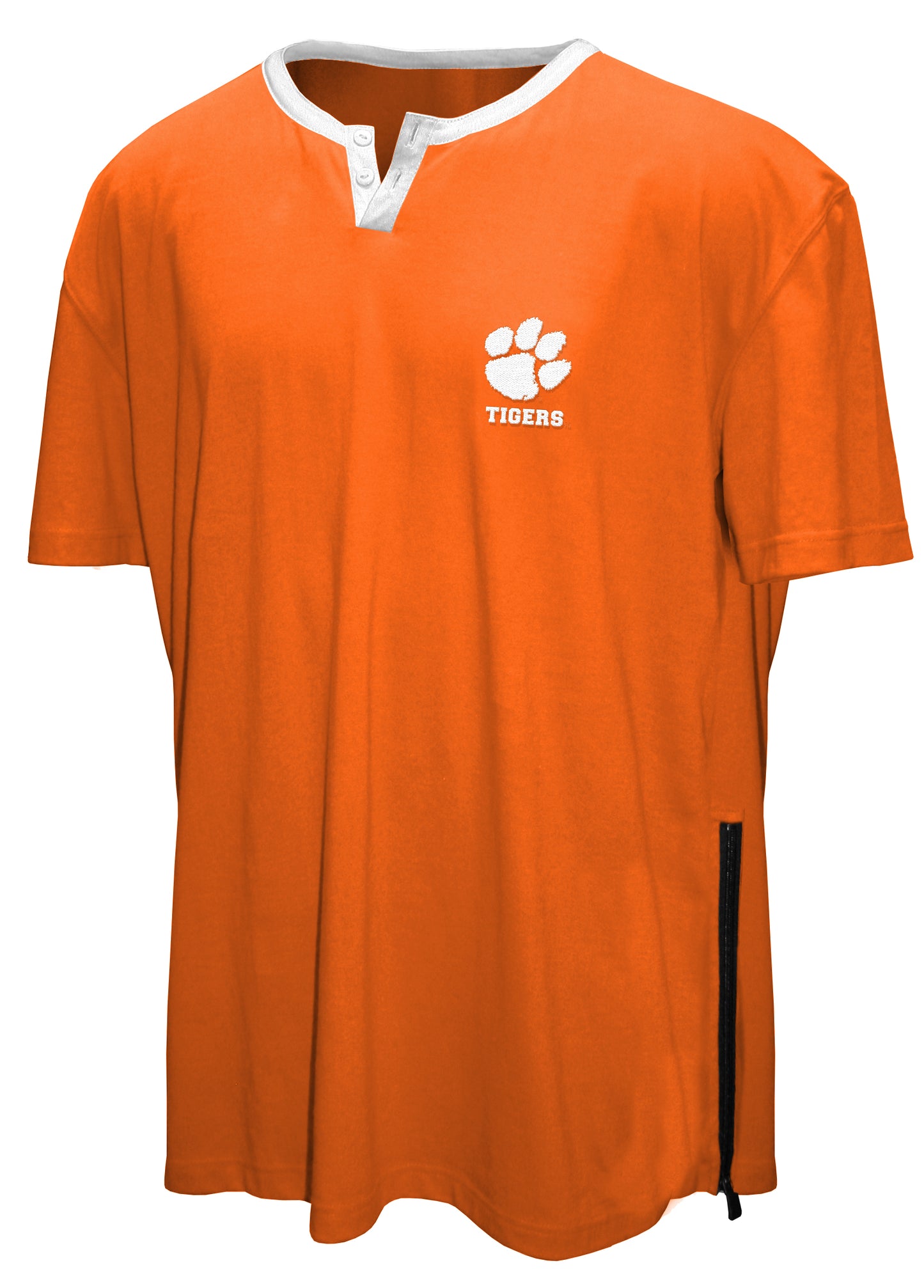 Clemson Tigers Franchise Club 3-in-1 Double-Down T-Shirt & Quarter-Zip Pullover Set - Orange