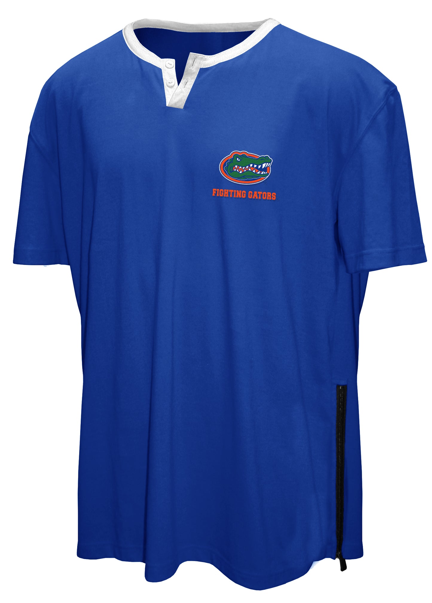 Florida Gators Franchise Club 3-in-1 Double-Down T-Shirt & Quarter-Zip Pullover Set - Blue