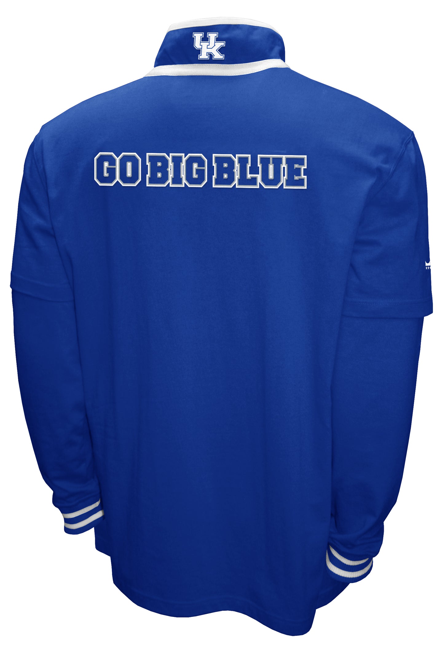 Kentucky Wildcats Franchise Club 3-in-1 Double-Down T-Shirt & Quarter-Zip Pullover Set - Blue