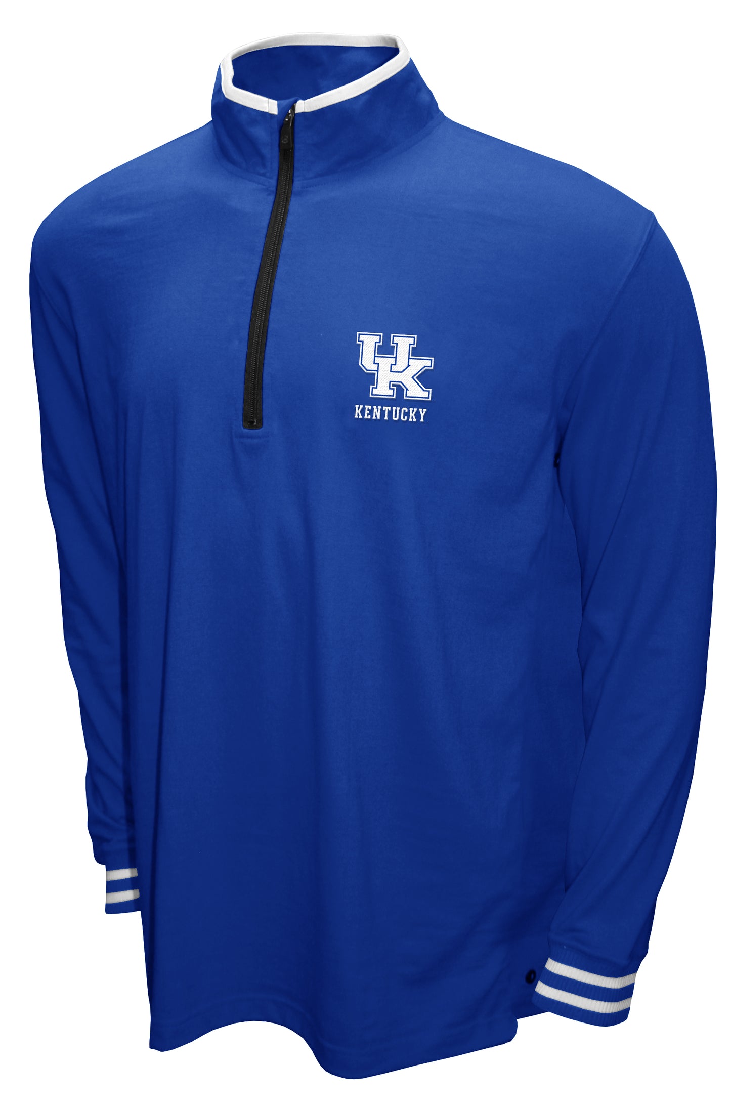 Kentucky Wildcats Franchise Club 3-in-1 Double-Down T-Shirt & Quarter-Zip Pullover Set - Blue
