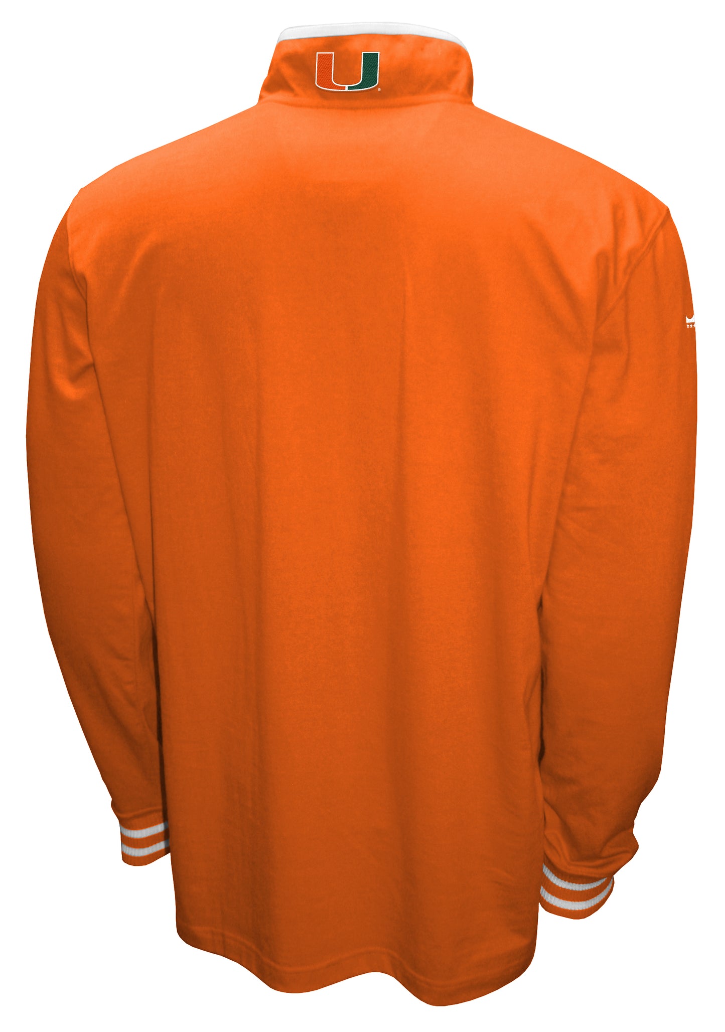 Miami Hurricanes Franchise Club 3-in-1 Double-Down T-Shirt & Quarter-Zip Pullover Set - Orange