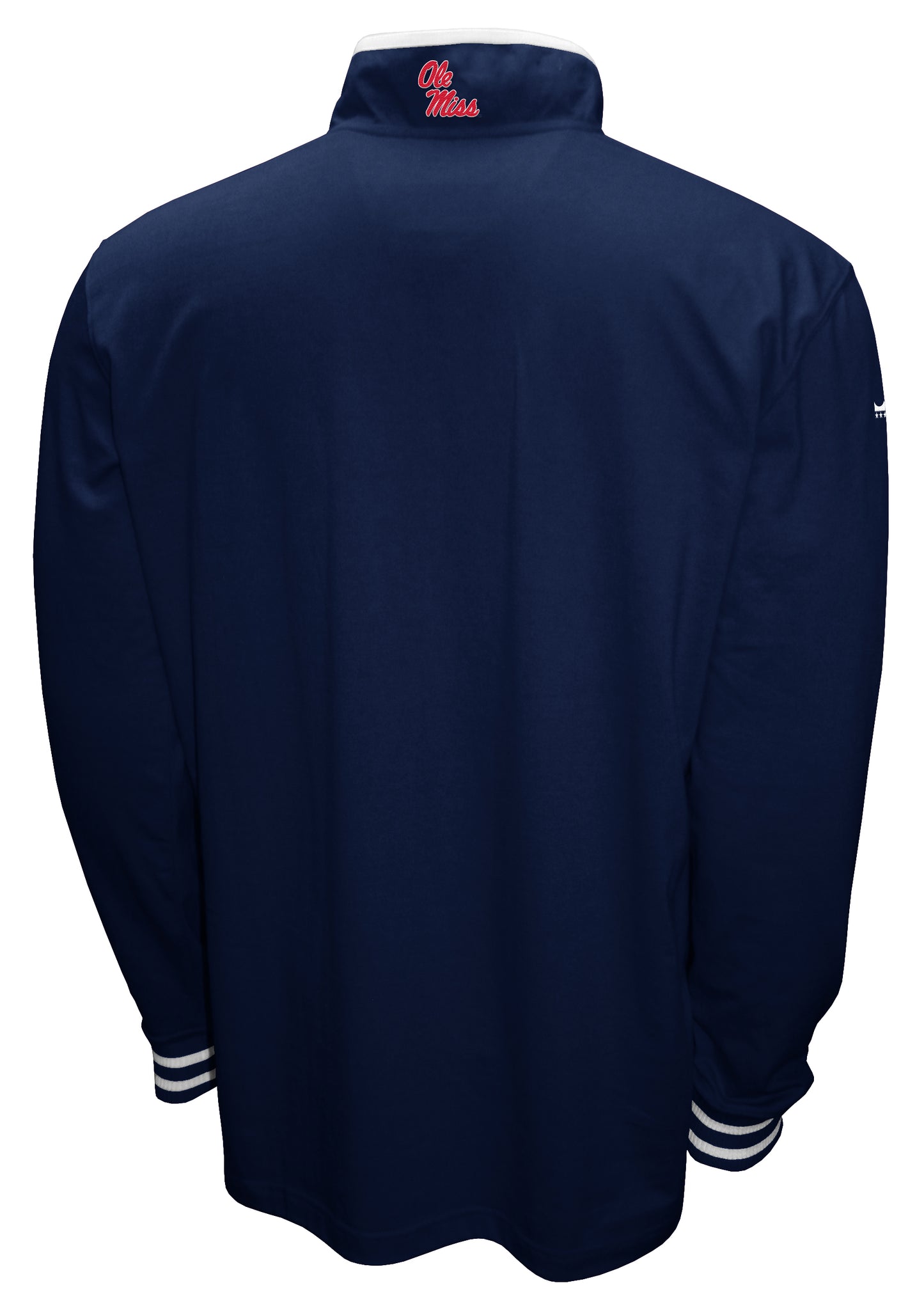 Ole Miss Rebels Franchise Club 3-in-1 Double-Down T-Shirt & Quarter-Zip Pullover Set - Blue