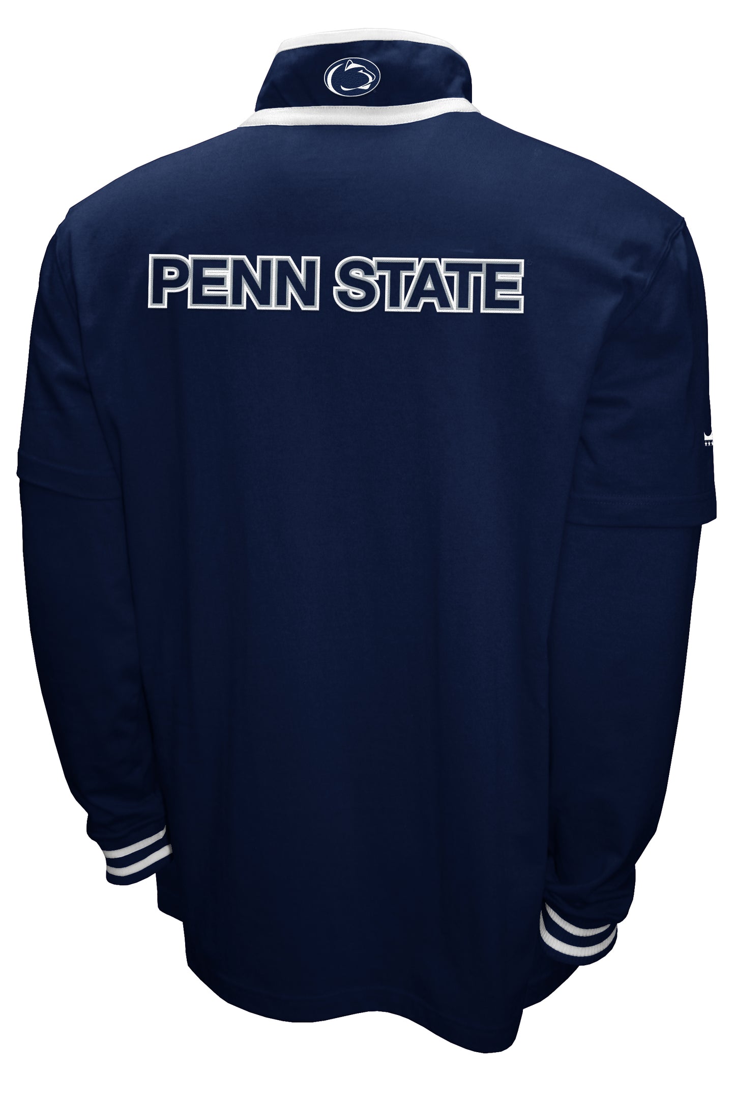Penn State Nittany Lions Franchise Club 3-in-1 Double-Down T-Shirt & Quarter-Zip Pullover Set - Navy
