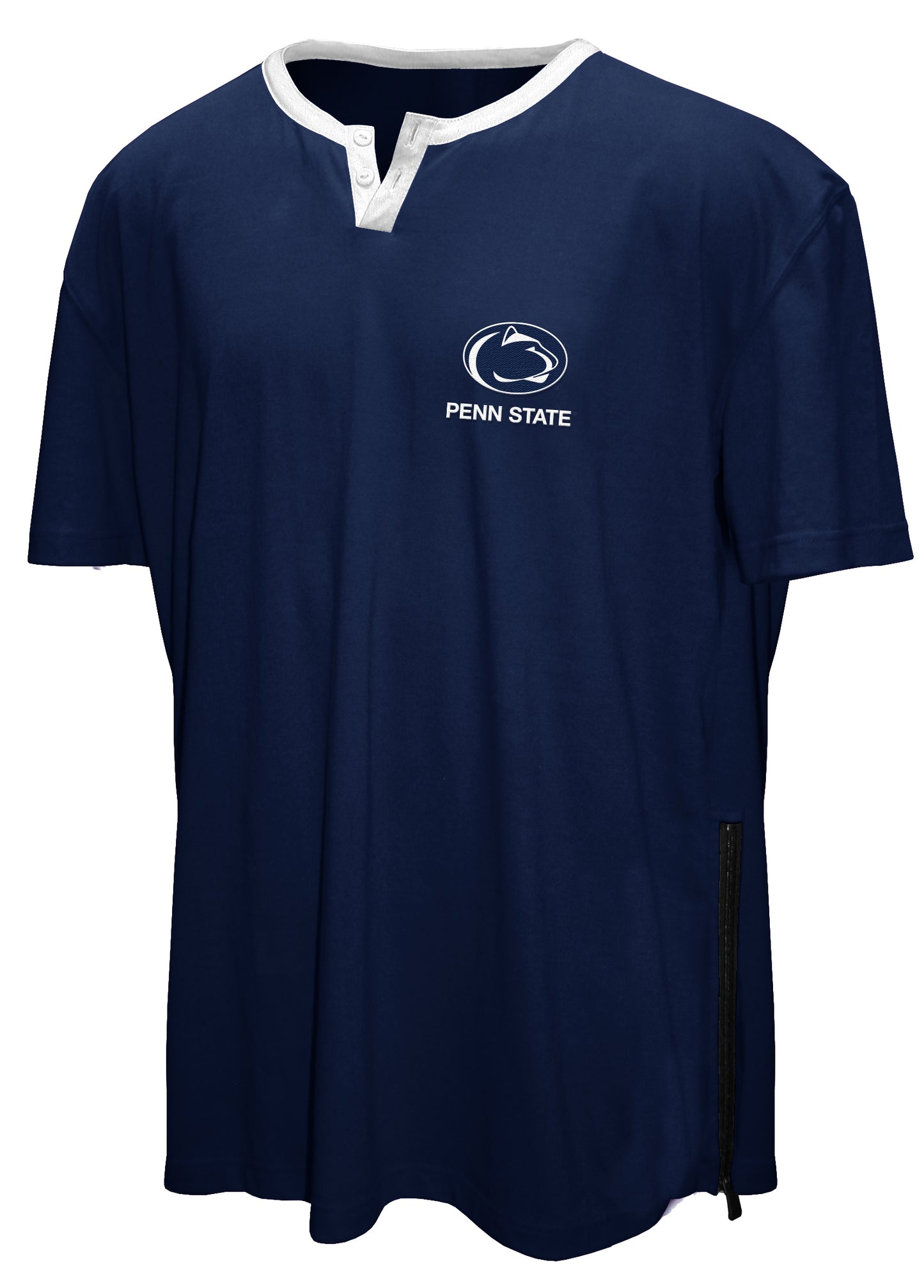 Penn State Nittany Lions Franchise Club 3-in-1 Double-Down T-Shirt & Quarter-Zip Pullover Set - Navy